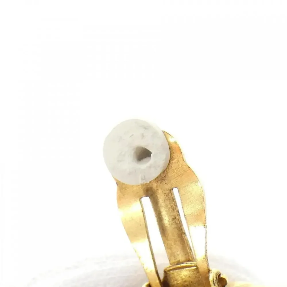 CHANEL gold earrings